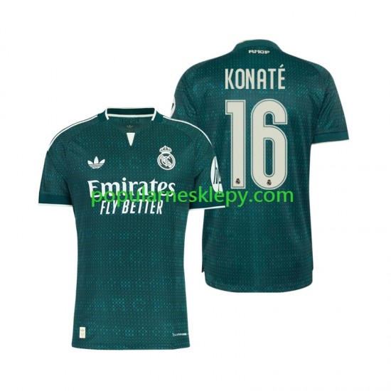 Koszulka Krótka Męska Real Madryt Drugi strój Ibrahima Konate 16 2026-2027