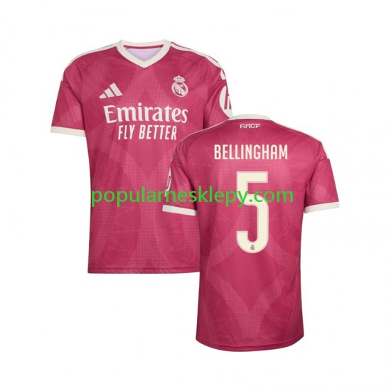 Koszulka Krótka Męska Real Madryt Trzeci strój Jude Bellingham 5 2026-2027
