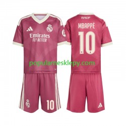 Koszulka Krótka dla Dzieci Real Madryt Trzeci strój Kylian Mbappe 10 2026-2027