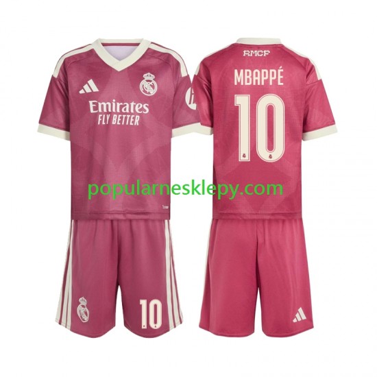 Koszulka Krótka dla Dzieci Real Madryt Trzeci strój Kylian Mbappe 10 2026-2027