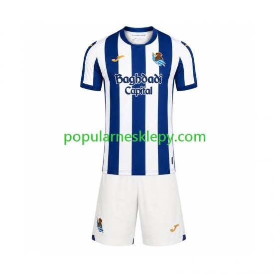 Koszulka Krótka dla Dzieci Real Sociedad Pierwszy strój 2026-2027