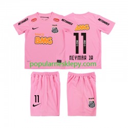 Koszulka Krótka dla Dzieci Czwarty strój Santos Neymar JR 11 Retro 2012 2013
