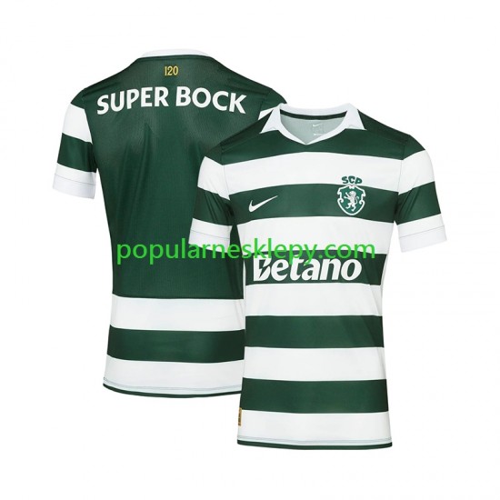 Koszulka Krótka Męska Sporting CP Pierwszy strój 2026-2027
