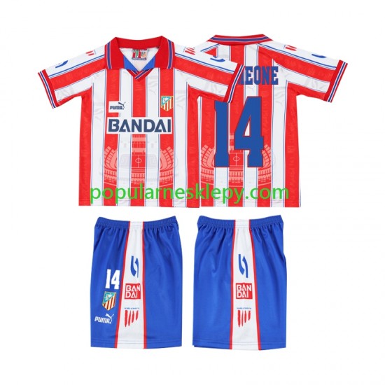 Koszulka Krótka dla Dzieci Sporting CP Pierwszy strój SIMEONE 14 Retro 1996 1997