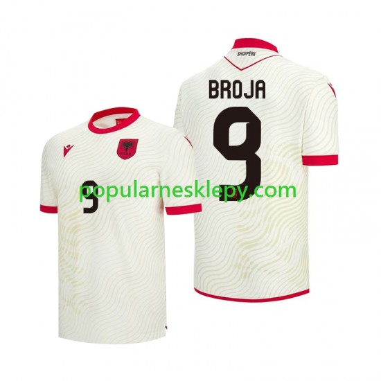 Koszulka Krótka Męska Reprezentacji Albanii Drugi strój Armando Broja 9 World Cup 2026