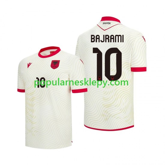 Koszulka Krótka Męska Reprezentacji Albanii Drugi strój Nedim Bajrami 10 World Cup 2026 Koszulka Krótka Męska Reprezentacji Albanii Drugi strój Nedim Bajrami 10 World Cup 2026