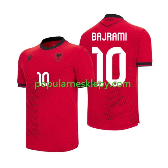 Koszulka Krótka Męska Reprezentacji Albanii Pierwszy strój Nedim Bajrami 10 World Cup 2026 Koszulka Krótka Męska Reprezentacji Albanii Pierwszy strój Nedim Bajrami 10 World Cup 2026