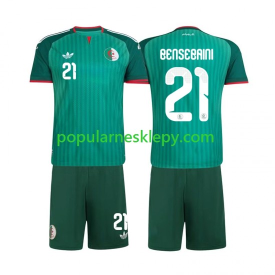 Koszulka Krótka dla Dzieci Reprezentacji Algierii Drugi strój Ramy Bensebaini 21 2026 Koszulka Krótka dla Dzieci Reprezentacji Algierii Drugi strój Ramy Bensebaini 21 2026