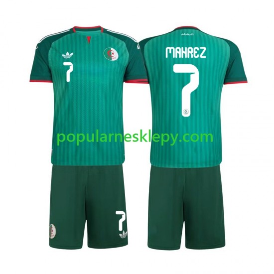 Koszulka Krótka dla Dzieci Reprezentacji Algierii Drugi strój Riyad Mahrez 7 2026 Koszulka Krótka dla Dzieci Reprezentacji Algierii Drugi strój Riyad Mahrez 7 2026