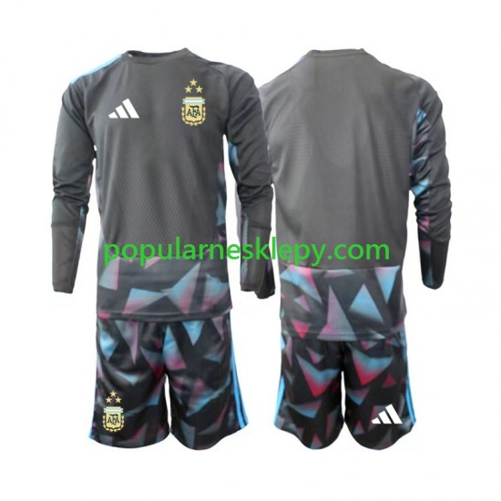Koszulka Długi dla Dzieci Bramkarz Reprezentacji Argentyny Pierwszy strój World Cup 2026 Koszulka Długi dla Dzieci Bramkarz Reprezentacji Argentyny Pierwszy strój World Cup 2026