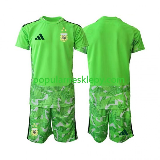 Koszulka Krótka dla Dzieci Bramkarz Reprezentacji Argentyny Trzeci strój World Cup 2026 Koszulka Krótka dla Dzieci Bramkarz Reprezentacji Argentyny Trzeci strój World Cup 2026