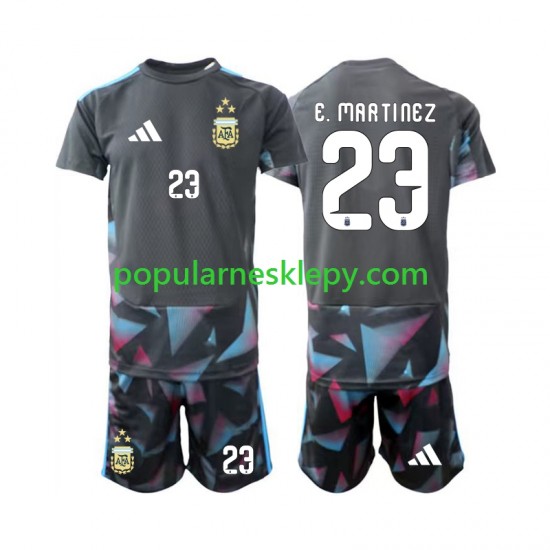 Koszulka Krótka dla Dzieci Bramkarz Reprezentacji Argentyny Pierwszy strój Emiliano Martinez 23 World Cup 2026