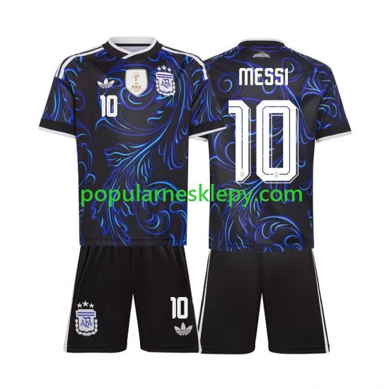 Koszulka Krótka dla Dzieci Reprezentacji Argentyny Drugi strój Lionel Messi 10 World Cup 2026