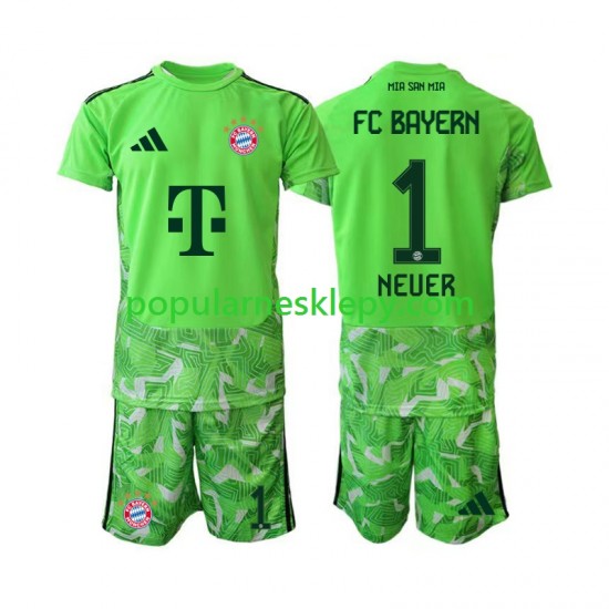 Koszulka Krótka dla Dzieci Bramkarz Bayern Monachium Pierwszy strój Manuel Neuer 1 2026-2027