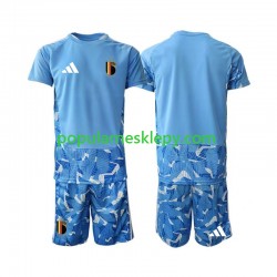 Koszulka Krótka dla Dzieci Bramkarz Reprezentacji Belgii Pierwszy strój World Cup 2026