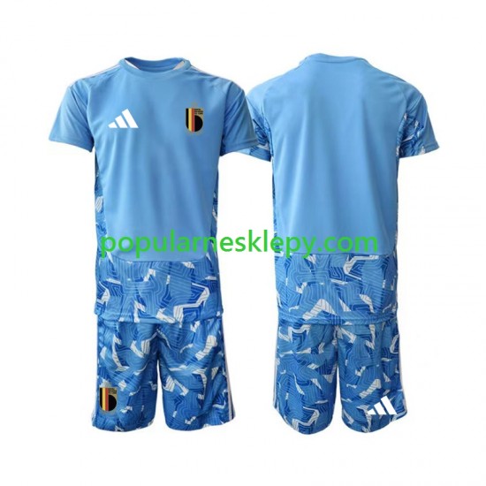 Koszulka Krótka dla Dzieci Bramkarz Reprezentacji Belgii Pierwszy strój World Cup 2026 Koszulka Krótka dla Dzieci Bramkarz Reprezentacji Belgii Pierwszy strój World Cup 2026