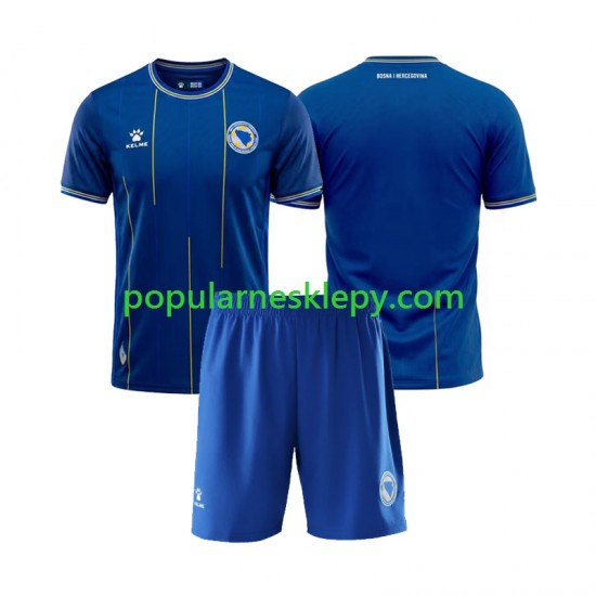 Koszulka Krótka dla Dzieci Pierwszy strój Bosnia Herzegovina World Cup 2026