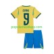 Koszulka Krótka Reprezentacji Brazylii Drugi strój Matheus Cunha 9 Chidlren World Cup 2026
