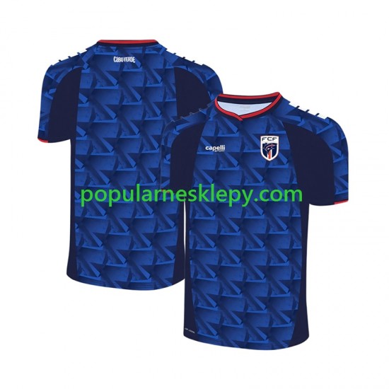 Koszulka Krótka Męska Pierwszy strój Cape Verde World Cup 2026