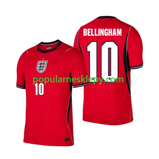 Koszulka Krótka Męska Reprezentacji Anglii Drugi strój Jude Bellingham 10 World Cup 2026