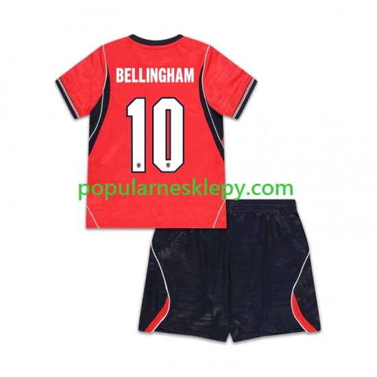 Koszulka Krótka dla Dzieci Reprezentacji Anglii Drugi strój Jude Bellingham 10 World Cup 2026