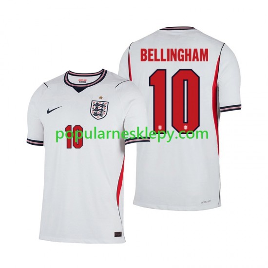 Koszulka Krótka Męska Reprezentacji Anglii Pierwszy strój Jude Bellingham 10 World Cup 2026