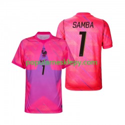 Koszulka Krótka Męska Bramkarz Reprezentacji Francji Drugi strój Brice Samba 1 World Cup 2026