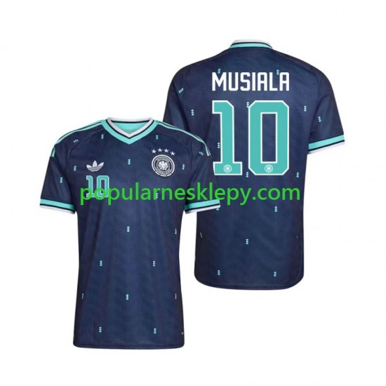 Koszulka Krótka Męska Reprezentacji Niemiec Drugi strój Jamal Musiala 10 World Cup 2026 Koszulka Krótka Męska Reprezentacji Niemiec Drugi strój Jamal Musiala 10 World Cup 2026