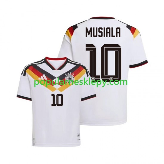 Koszulka Krótka Męska Reprezentacji Niemiec Pierwszy strój Jamal Musiala 10 World Cup 2026 Koszulka Krótka Męska Reprezentacji Niemiec Pierwszy strój Jamal Musiala 10 World Cup 2026