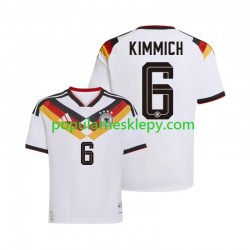Koszulka Krótka Męska Reprezentacji Niemiec Pierwszy strój Joshua Kimmich 6 World Cup 2026