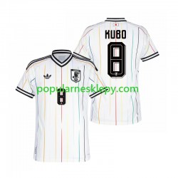 Koszulka Krótka Męska Reprezentacji Japonii Drugi strój Kubo 8 World Cup 2026
