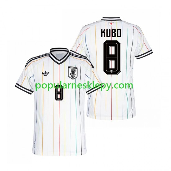 Koszulka Krótka Męska Reprezentacji Japonii Drugi strój Kubo 8 World Cup 2026