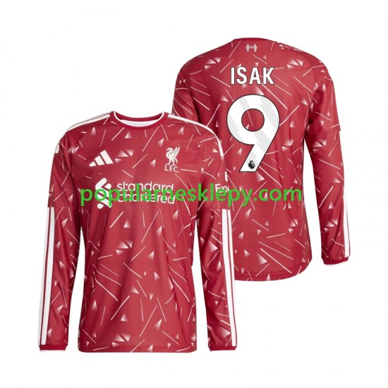 Koszulka Długi Męska Liverpool Pierwszy strój Alexander Isak 9 2026-2027