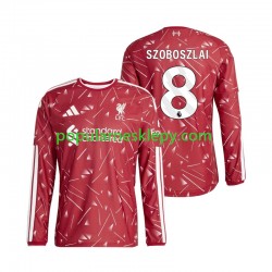 Koszulka Długi Męska Liverpool Pierwszy strój Dominik Szoboszlai 8 2026-2027