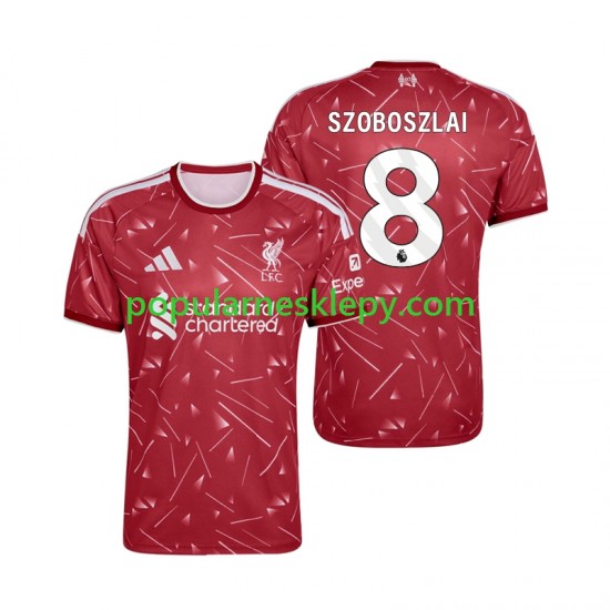 Koszulka Krótka Męska Liverpool Pierwszy strój Dominik Szoboszlai 8 2026-2027