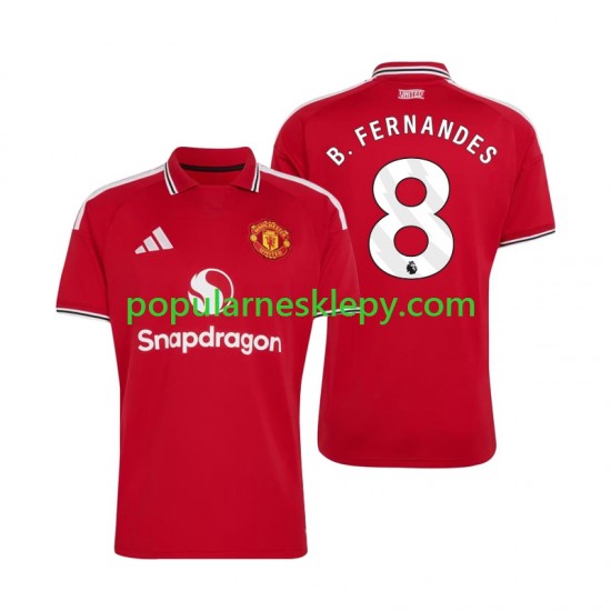 Koszulka Krótka Męska Manchester United Pierwszy strój Bruno Fernandes 8 2026-2027