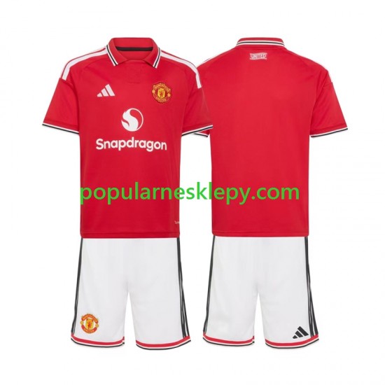 Koszulka Krótka dla Dzieci Manchester United Pierwszy strój 2026-2027