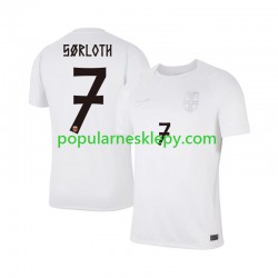 Koszulka Krótka Męska Reprezentacji Norwegii Trzeci strój Alexander Sorloth 7 World Cup 2026