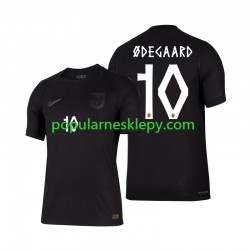Koszulka Krótka Męska Reprezentacji Norwegii Drugi strój Martin Odegaard 10 World Cup 2026