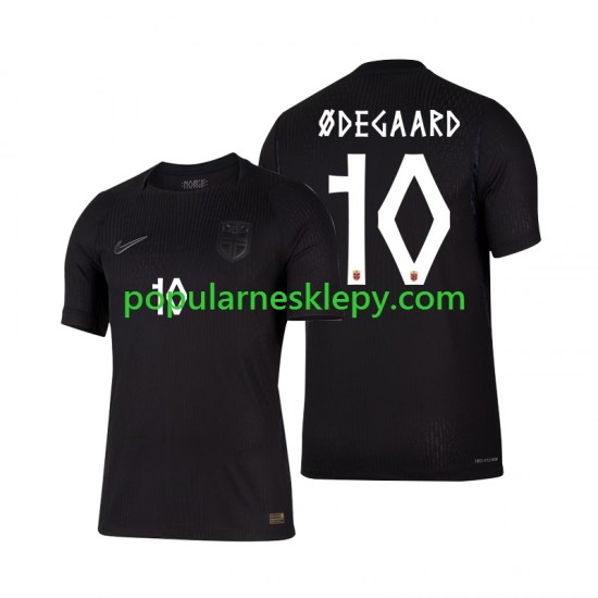 Koszulka Krótka Męska Reprezentacji Norwegii Drugi strój Martin Odegaard 10 World Cup 2026 Koszulka Krótka Męska Reprezentacji Norwegii Drugi strój Martin Odegaard 10 World Cup 2026