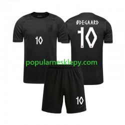 Koszulka Krótka dla Dzieci Reprezentacji Norwegii Drugi strój Martin Odegaard 10 World Cup 2026
