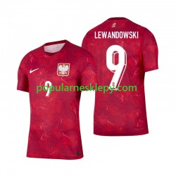 Koszulka Krótka Męska Reprezentacji Polski Drugi strój Robert Lewandowski 9 2026