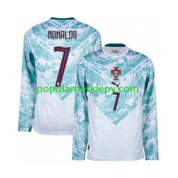 Koszulka Długi Męska Reprezentacji Portugalii Drugi strój Cristiano Ronaldo 7 World Cup 2026