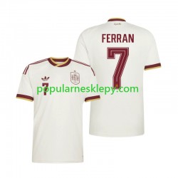 Koszulka Krótka Męska Reprezentacji Hiszpanii Drugi strój Ferran Torres 7 World Cup 2026