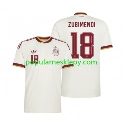 Koszulka Krótka Męska Reprezentacji Hiszpanii Drugi strój Martin Zubimendi 18 World Cup 2026