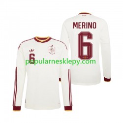 Koszulka Długi Męska Reprezentacji Hiszpanii Drugi strój Mikel Merino 6 World Cup 2026
