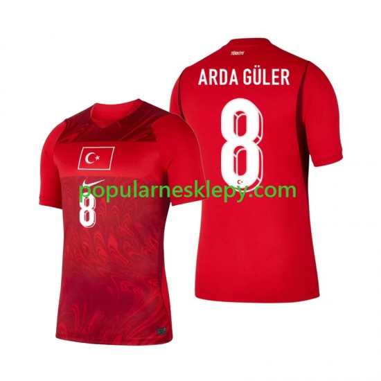 Koszulka Krótka Męska Reprezentacji Turcji Pierwszy strój Arda Guler 8 World Cup 2026 Koszulka Krótka Męska Reprezentacji Turcji Pierwszy strój Arda Guler 8 World Cup 2026
