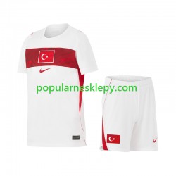 Koszulka Krótka dla Dzieci Reprezentacji Turcji Drugi strój World Cup 2026