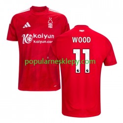 Koszulka Krótka Męska Nottingham Forest Pierwszy strój Chris Wood 11 2024-2025