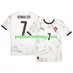 Koszulka Krótka Męska Reprezentacji Portugalii Drugi strój RONALDO 7 2025
